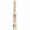 Ekena Millwork Redmond Rough Sawn Timber Gable Bracket, Douglas Fir, 84"W x 45"H x 4"D x 6"F, 13/12 Pitch GBW084X45X0406RED00RDF - alternate 3